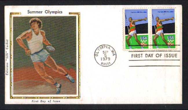 1979 - LBF/3727 - STATI UNITI - OLIMPIADI DI MOSCA  DECHATLON