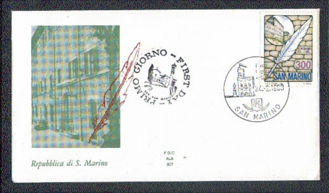 1983 - LOTTO/8034Z - SAN MARINO - LICEO DI STATO - FDC