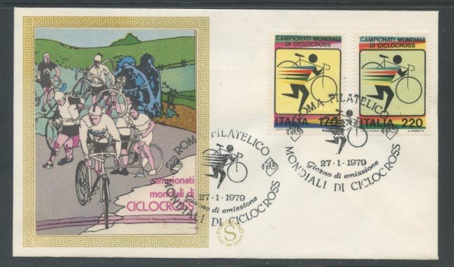 1979 - REPUBBLICA - CICLO-CROSS - BUSTA FDC FILAGRANO - LOTTO/18574