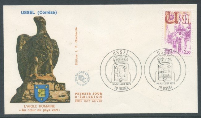 1976 - FRANCIA - USSEL - BUSTA FDC - LOTTO/26576