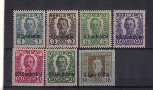 1918 - LOTTO/2211 - OCCUPAZ. AUSTRIACA - POSTA MILITARE SOPRAST.