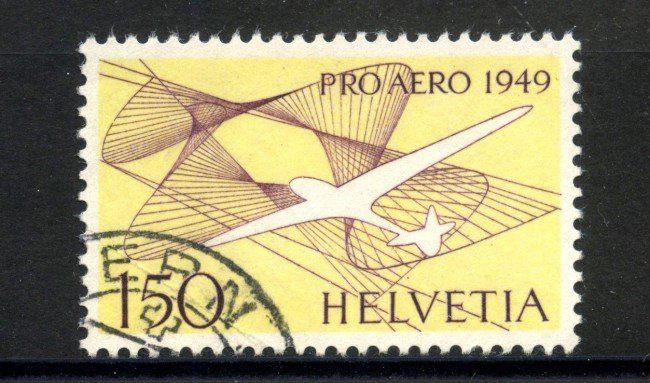 1949 - SVIZZERA - LOTTO/41696 - POSTA AEREA  - PRO AEREO - USATO