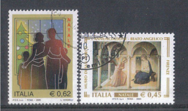 2005 - LOTTO/7534U - REPUBBLICA - NATALE - USATI