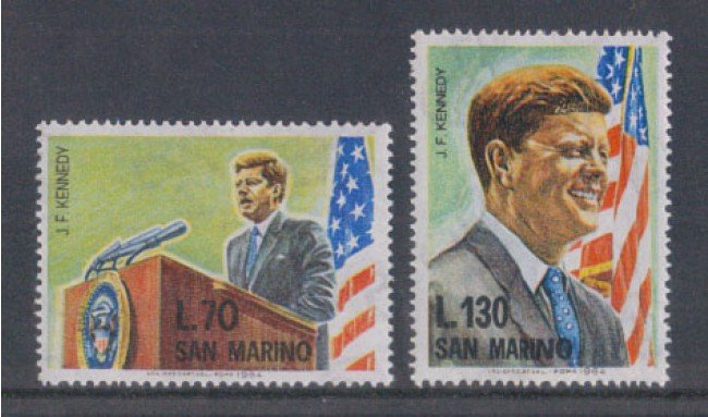 1964 - LOTTO/7893 - SAN MARINO - J.F.KENNEDY
