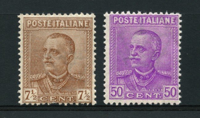 1928 - LOTTO/13042 - REGNO -  EFFIGIE DI VITTORIO EMANUELE III° 2v. - NUOVI
