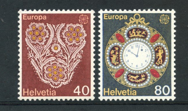 1976 - LOTTO/23569 - SVIZZERA - EUROPA 2v. - NUOVI