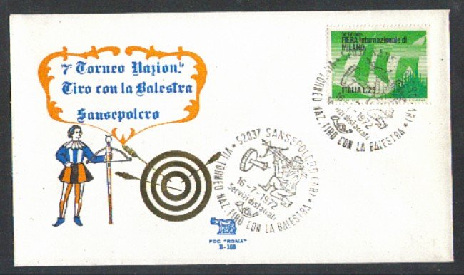 1972 - LBF/3678 - ITALIA - TIRO CON LA BALESTRA