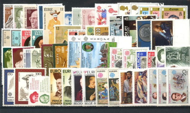 1980 - EUROPA - LOTTO/43079 - INSIEME DI 29 SERIE COMPLETE NUOVE