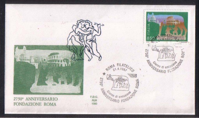 1997 - LOTTO/7139 - REPUBBLICA - FONDAZIONE DI ROMA - FDC