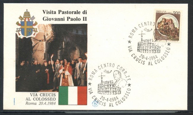 1984 - ITALIA - ROMA - VIA CRUCIS AL COLOSSEO - LOTTO/31171