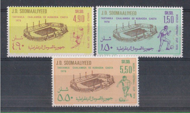 1978 - LBF/2753 - SOMALIA - MONDIALI DI CALCIO