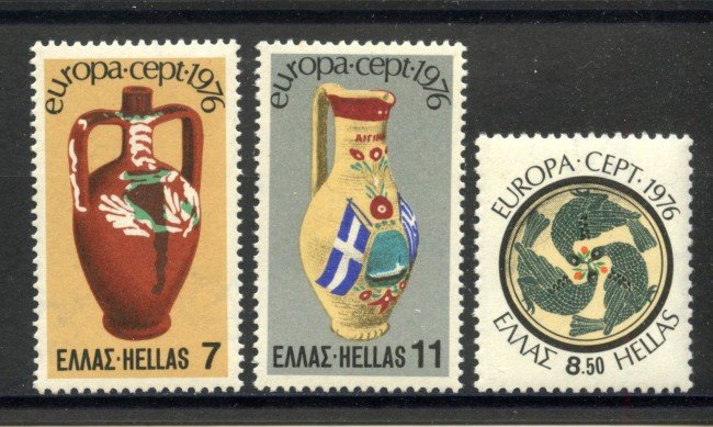 1976 - GRECIA - LOTTO/41381 - EUROPA 3v. - NUOVI
