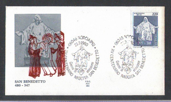 1980 - LOTTO/6715Z - REPUBBLICA - SAN BENEDETTO - FDC