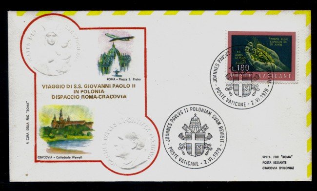 1979 - LBF/3763 -  VISITA PAPA IN POLONIA