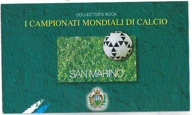 1998 - LOTTO/8191L - SAN MARINO - MONDIALI DI CALCIO LIBRETTO