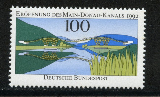 1992 - LOTTO/19032 - GERMANIA - CANALE MENO DANUBBIO - NUOVO