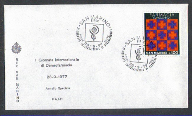 1977 - LBF/3618 - SAN MARINO - DERMOFARMACIA