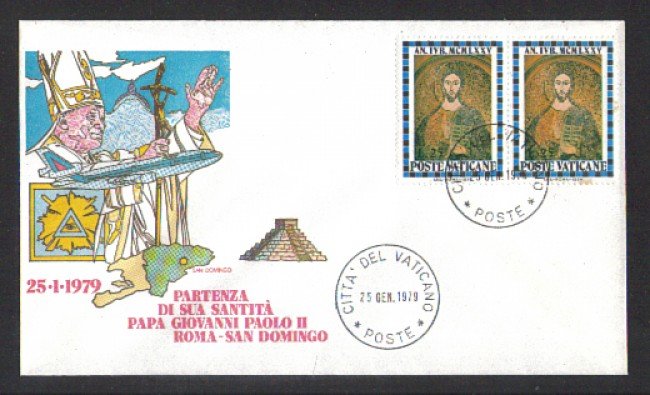 1979 - LOTTO/9951 - VATICANO - PARTENZA DI S.S. GIOVANNI PAOLO II° PER SANTO DOMINGO