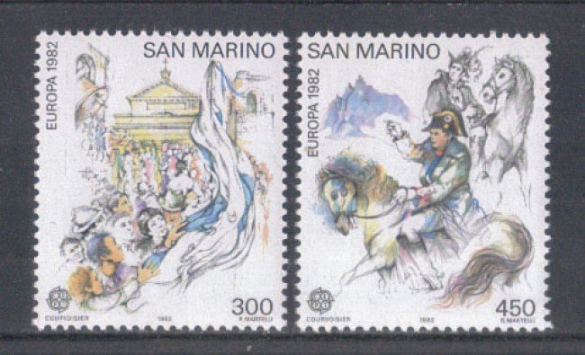 1982 - LOTTO/8024 - SAN MARINO - EUROPA - NUOVI