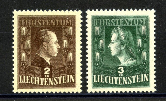 1944 - LIECHTENSTEIN - LOTTO/40908 - PRINCIPI REGNANTI 2 v. - NUOVI