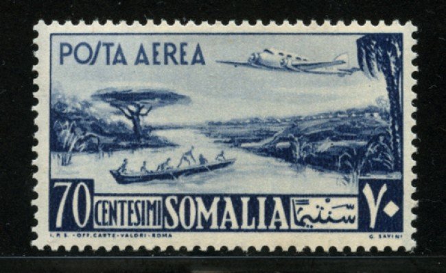 1950/51 - LOTTO/13098 - SOMALIA AFIS - 70. POSTA AEREA - LING.