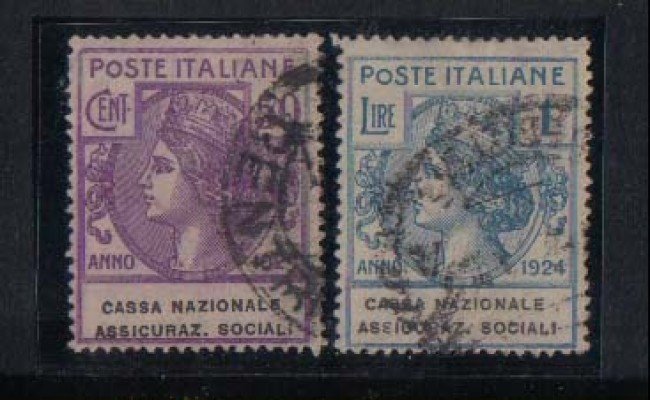 1924 - LOTTO/REGSS29UD - REGNO - CASSA NAZ. ASS. SOCIALI