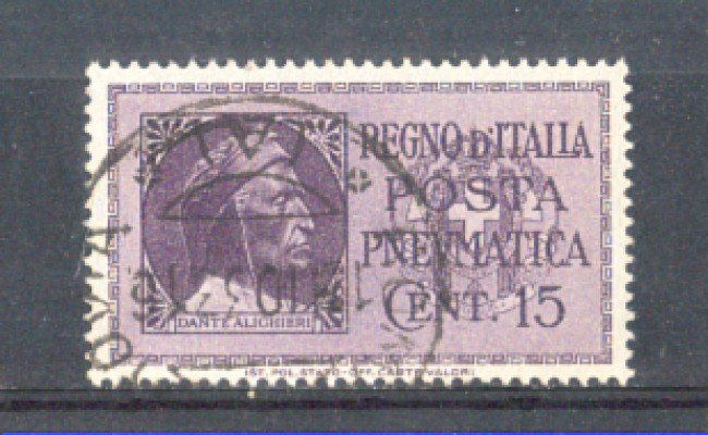 1933 - LOTTO/REGPN14U - REGNO - 15c. POSTA PNEUMATICA USATO