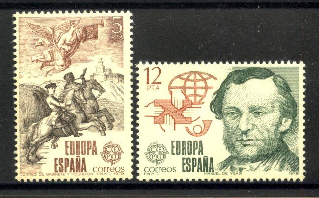1979 - SPAGNA - LOTTO/41326 - EUROPA 2v. - NUOVI