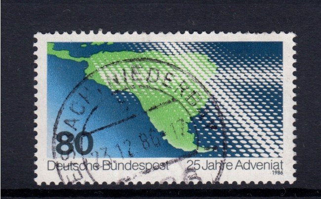 1986 - GERMANIA FEDERALE - AZIONE ADVENIAT  - USATO - LOTTO/31341U