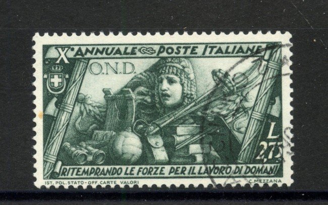 1928 - REGNO - LOTTO/42214 - 2,55 MARCIA SU ROMA - USATO
