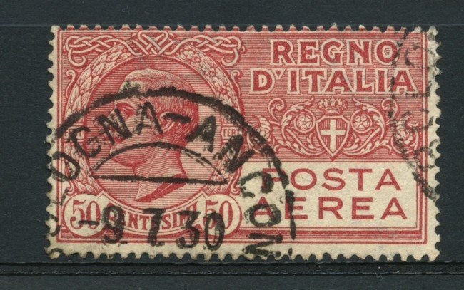 1926/28 - LOTTO/13989B - REGNO - 50c. POSTA AEREA - USATO