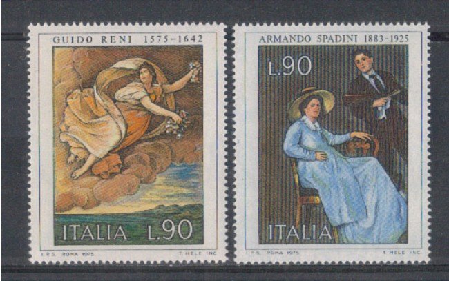 1975 - LOTTO/6628 - REPUBBLICA - ARTE ITALIANA II°