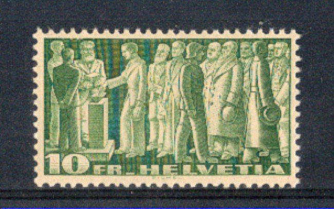 1938 - LOTTO/9822 - SVIZZERA - 10 Fr. ELEZIONI - NUOVO