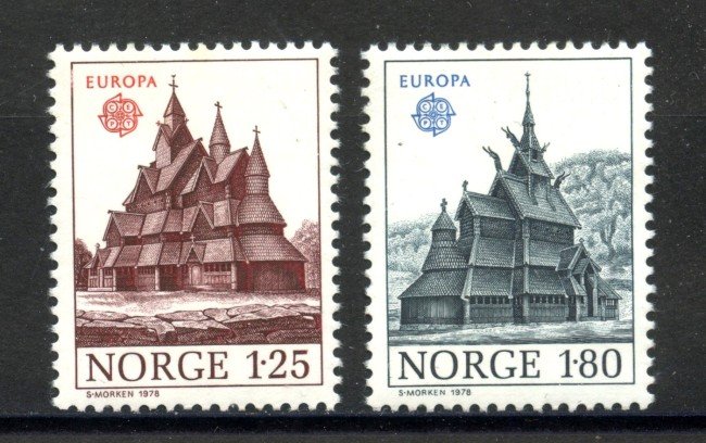1978 - NORVEGIA - LOTTO/41366 - EUROPA 2v. - NUOVI