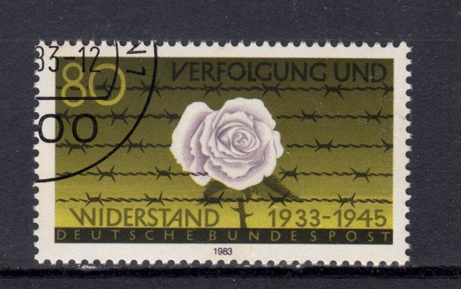 1983 - GERMANIA FEDERALE - PERSEGUZIONE RESISTENZA - USATO - LOTTO/31390U