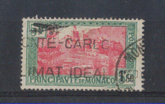 1933 - LOTTO/8543U - MONACO - POSTA AEREA