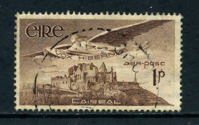 1949 - IRLANDA - POSTA AEREA 1p. CAISEAL - USATO - LOTTO/25987A