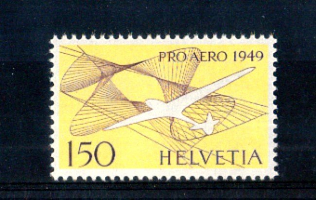 1949 - LOTTO/SVIA44N - SVIZZERA - POSTA AEREA - PRO AEREO - NUOVO