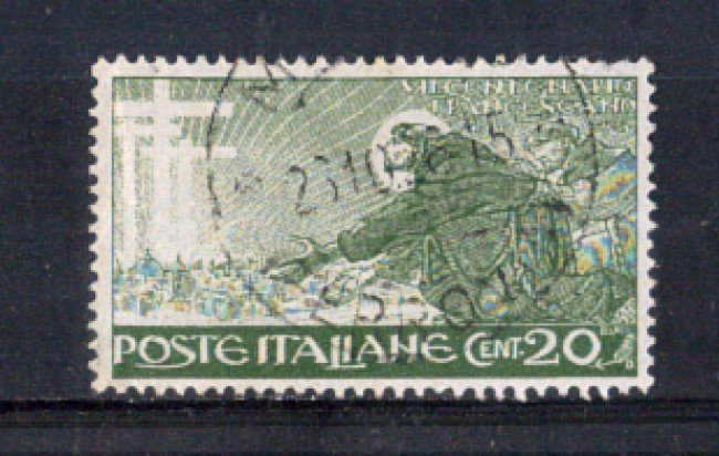 1926 - LOTTO/REG192U - REGNO - 20c. S.FRANCESCO - USATO