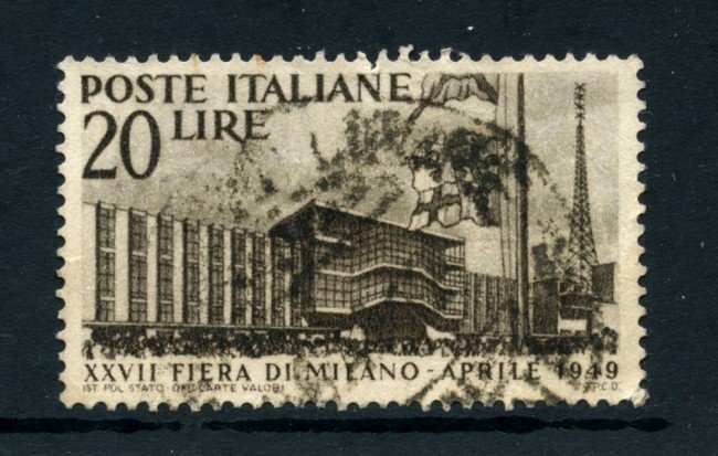 1949 - ITALIA REPUBBLICA - 27° FIERA DI MILANO - USATO - LOTTO/25251A