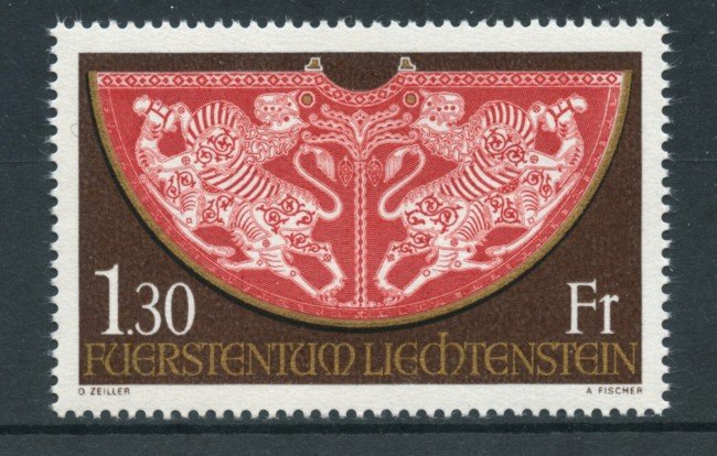 1975 - LOTTO/23499 - LIECHTENSTEIN - TESORO MANTELLO 1v. - NUOVO