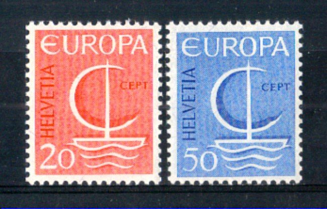 1966 - LOTTO/SVI777CPN - SVIZZERA - EUROPA 2v. - NUOVI