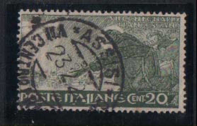 1926 - LOTTO/REG192US - REGNO - 20c. S.FRANCESCO - USATO