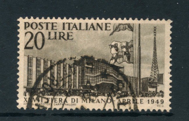 1949 - ITALIA REPUBBLICA - 27° FIERA DI MILANO - USATO - LOTTO/25251C
