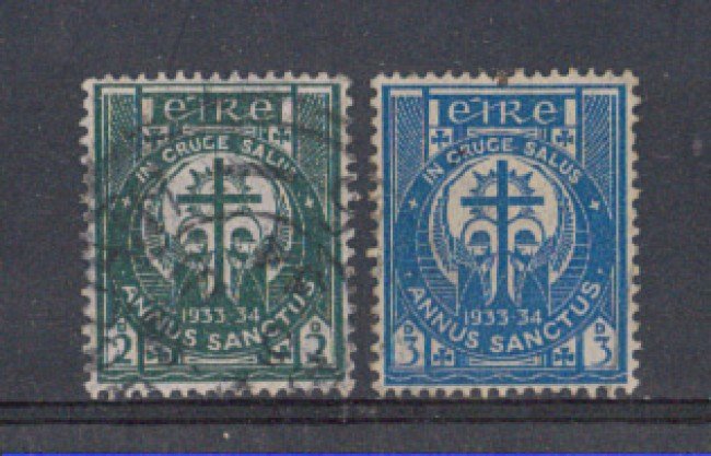 1933 - LOTTO/4599 - IRLANDA - ANNO SANTO 2v.