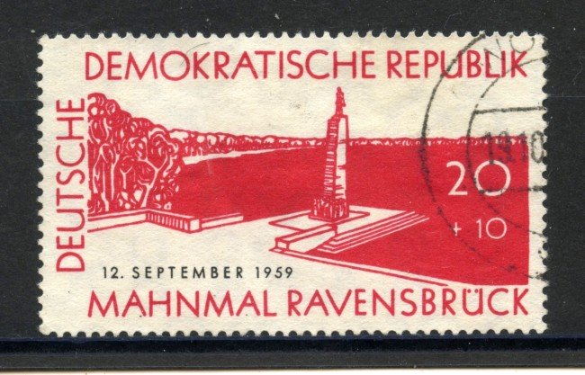 1959 - GERMANIA DDR - MONUMENTO DEL RICORDO - USATO - LOTTO/36165