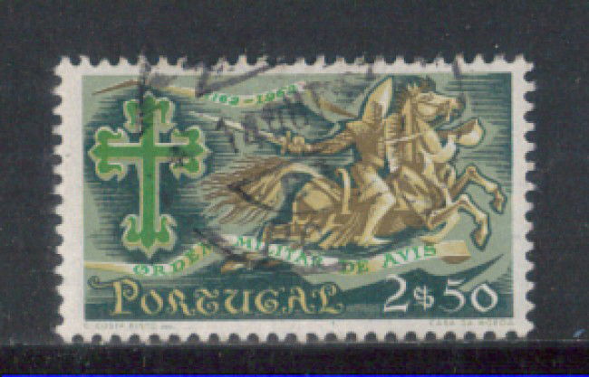 1963 - LOTTO/9792CU - PORTOGALLO - 2,50e. ORDINE MILITARE- USATO