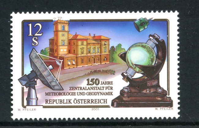 2001 - AUSTRIA - LOTTO/41908 - ISTITUTO METEREOLOGICO - NUOVO