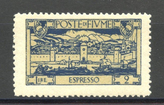 1922 - FIUME - LOTTO/39796 - 2 LIRE ESPRESSO SAN VITO - NUOVO