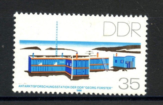 1988 - GERMANIA DDR - STAZIONE IN ANTARTIDE - NUOVO - LOTTO/36668